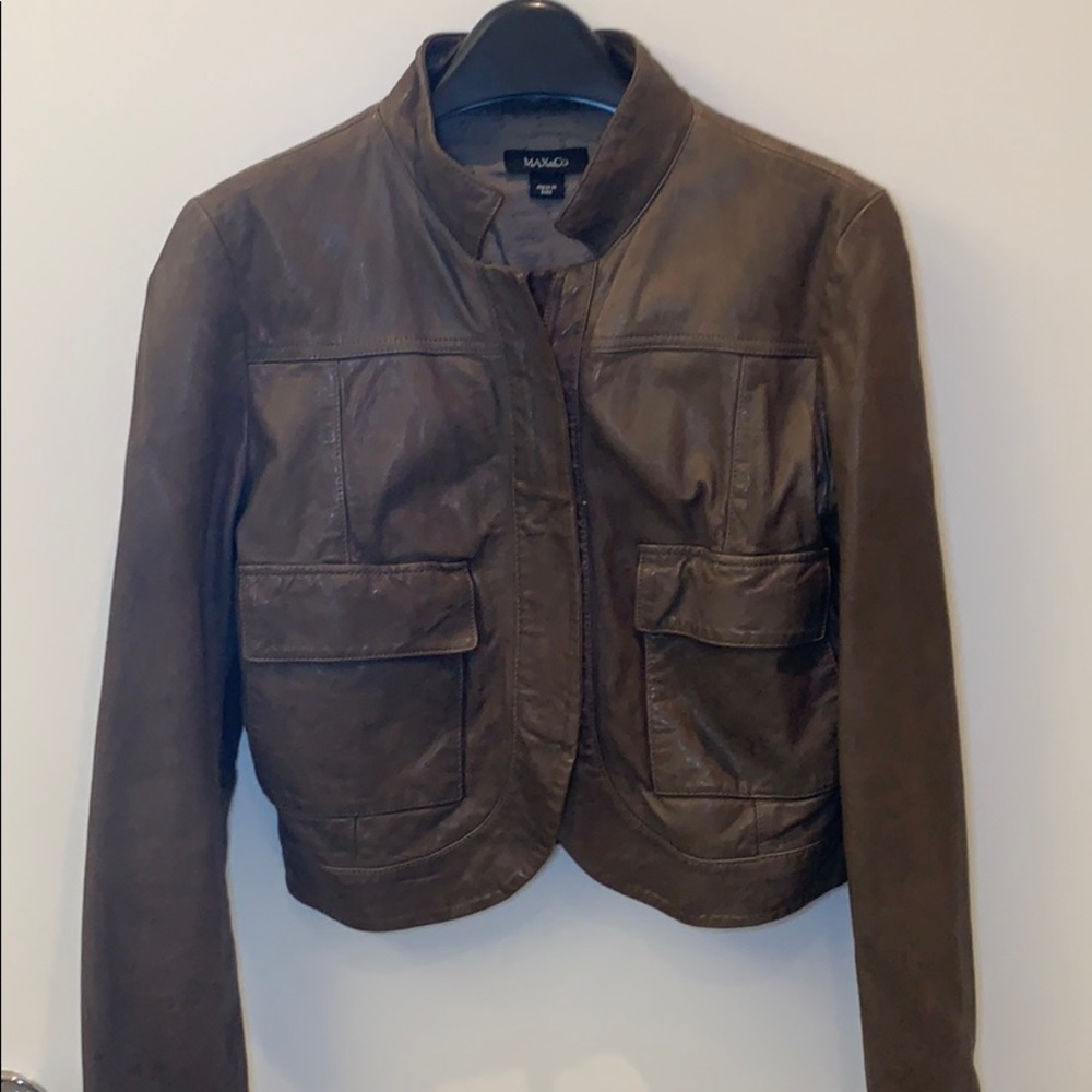 Leather jacket